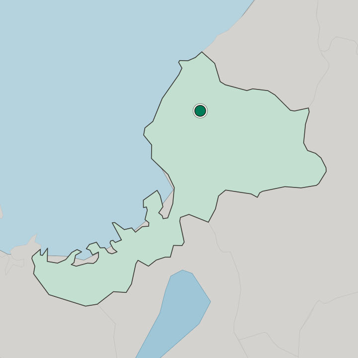 Map showing Fukui-shi — In Fukui