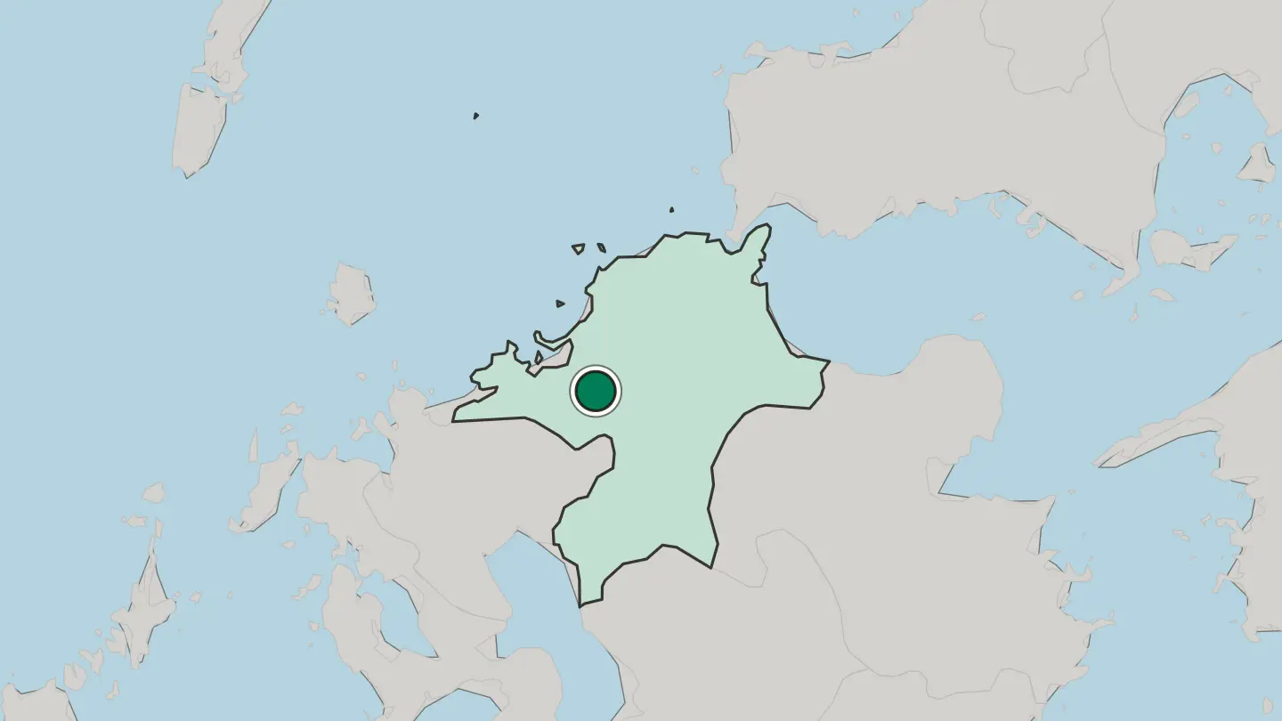 Map of Ōnojō in Japan