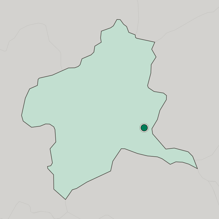 Map showing Midori — In Gunma-ken