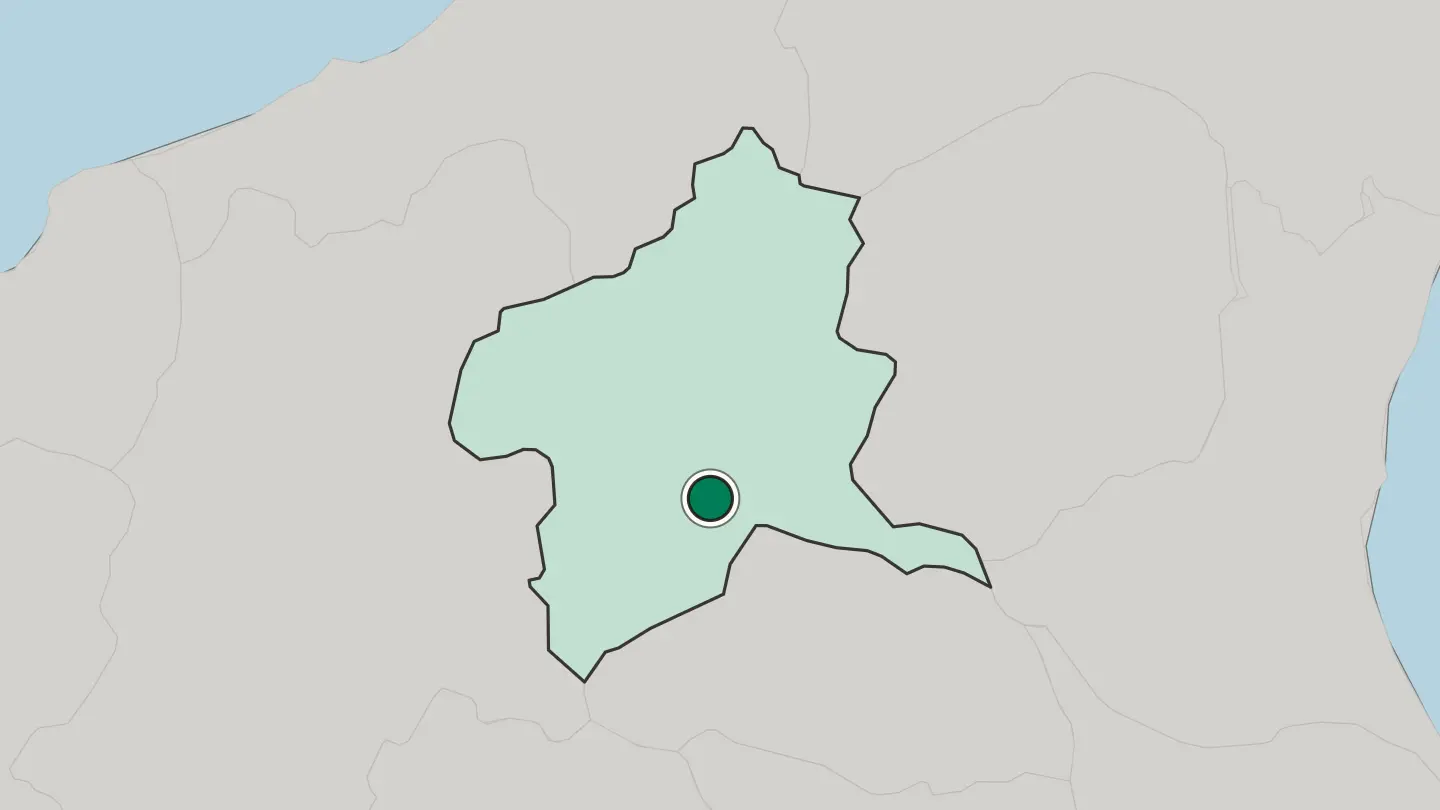 Map of Takasaki in Japan