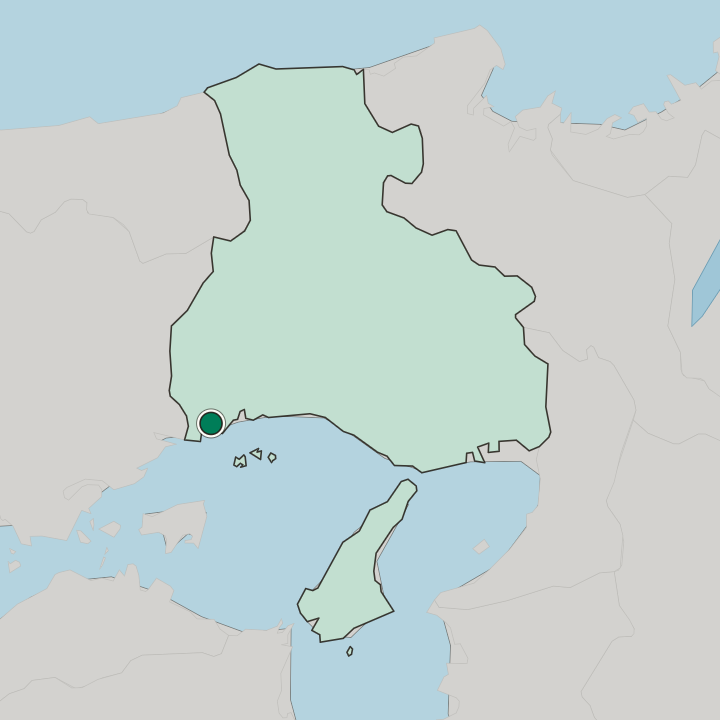 Map showing Kariya — In Hyōgo