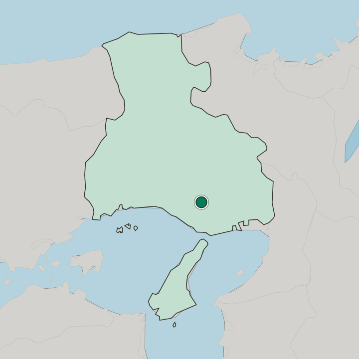Map showing Miki — In Hyōgo