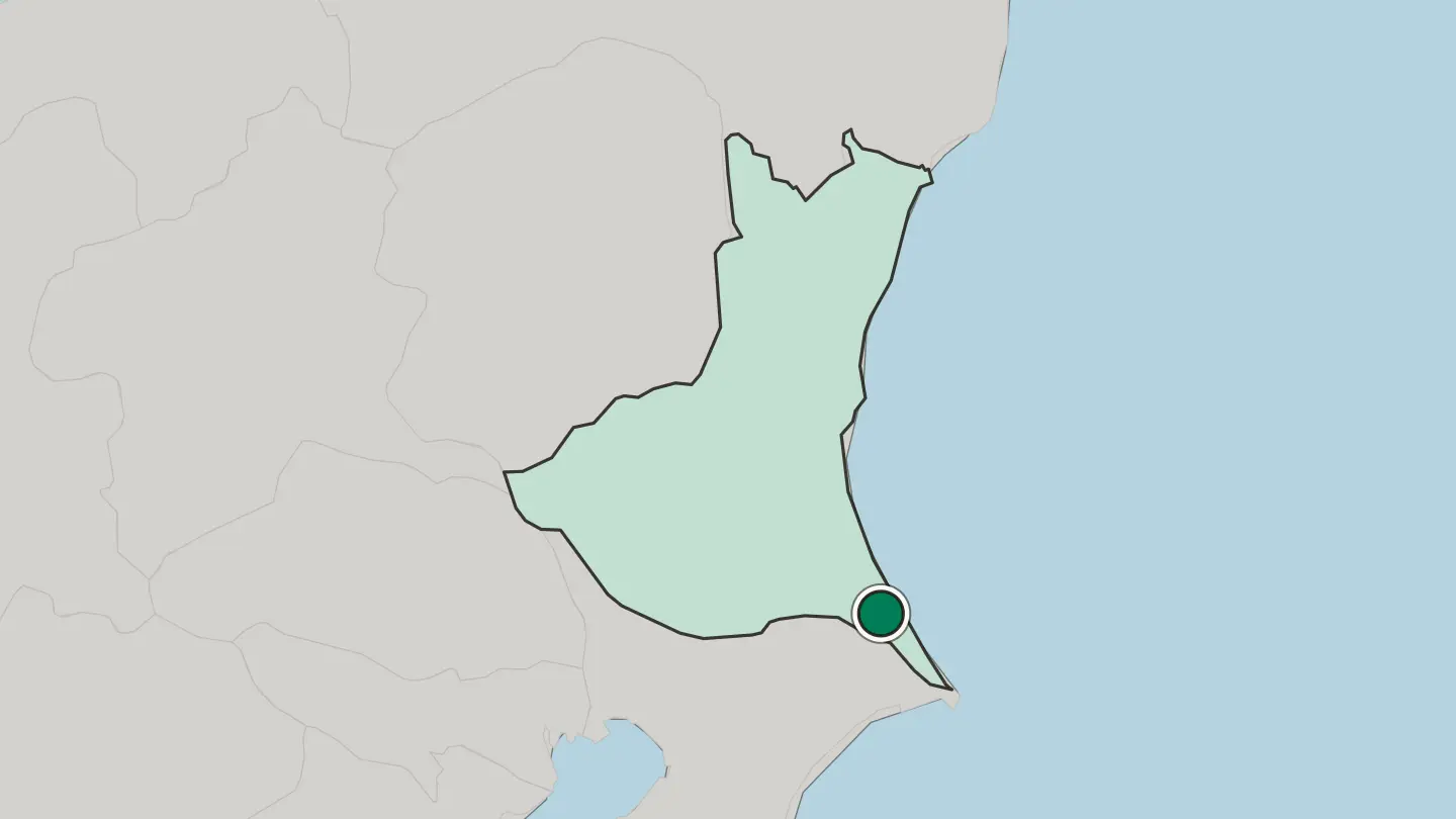 Map of Kamisu in Japan