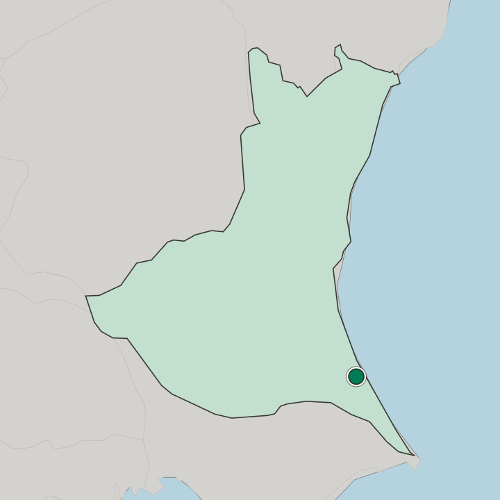 Map showing Kashima-shi — In Ibaraki