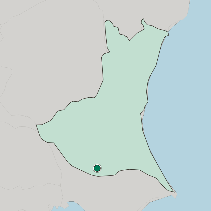 Map showing Ryūgasaki — In Ibaraki