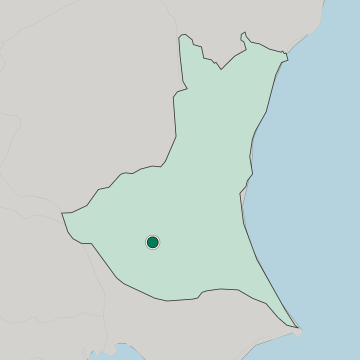 Map showing Tsukuba — In Ibaraki