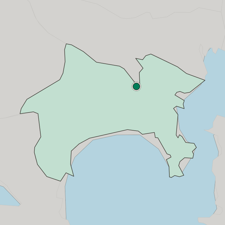 Map showing Yamato — In Kanagawa