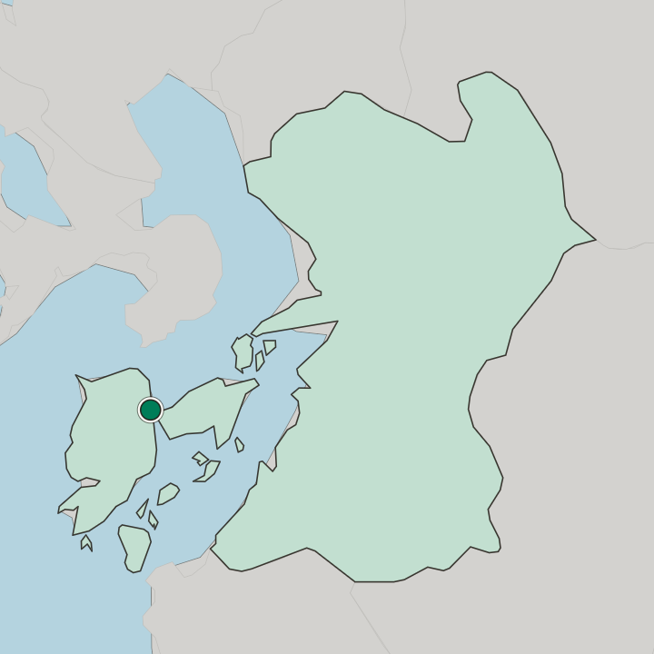 Map showing Amakusa — In Kumamoto