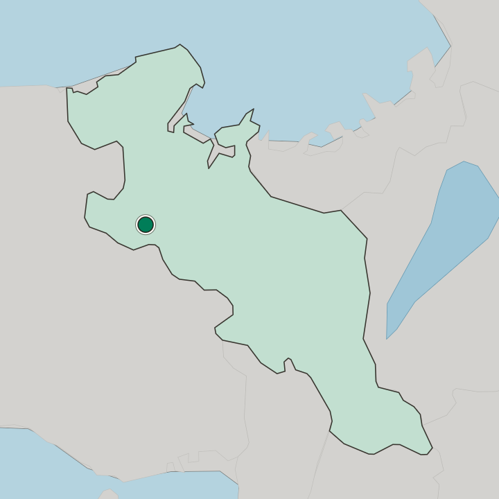 Map showing Fukuchiyama — In Kyoto Prefecture