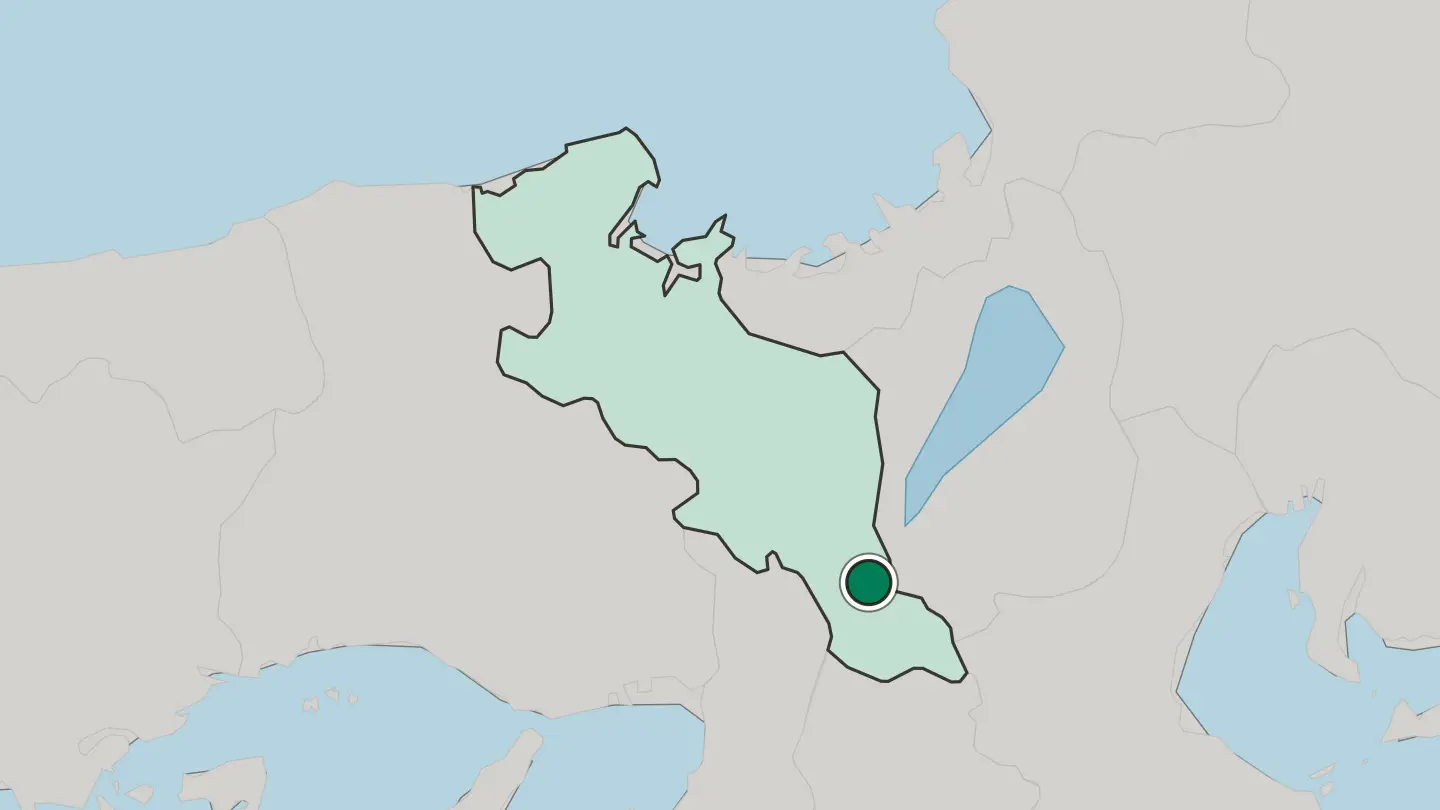 Map of Uji in Japan