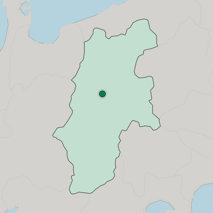 Map showing Matsumoto — In Nagano-ken