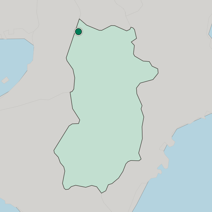 Map showing Ikoma — In Nara-ken
