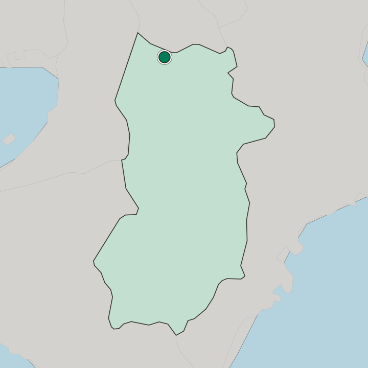 Map showing Nara-shi — In Nara-ken