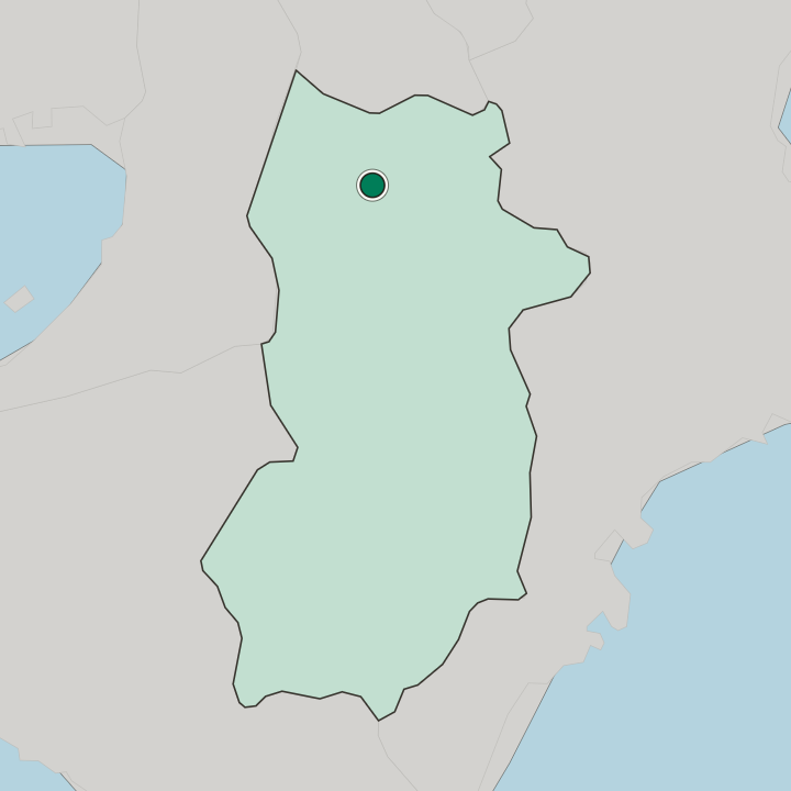 Map showing Tenri — In Nara-ken