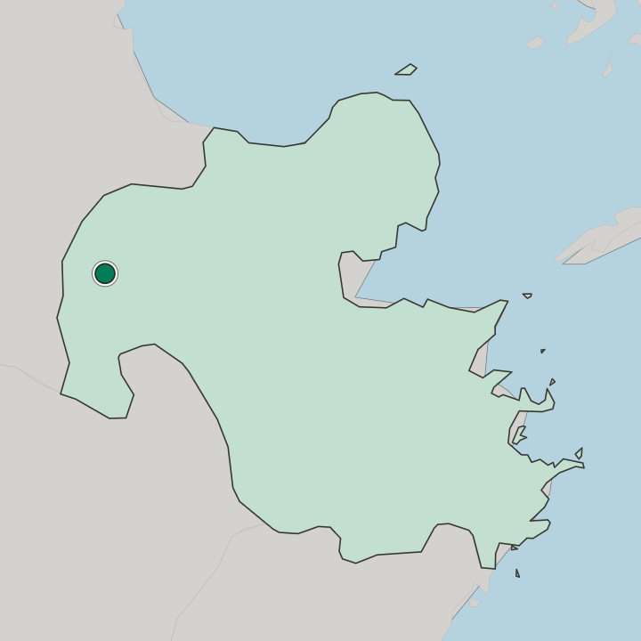 Map showing Hita — In Oita Prefecture