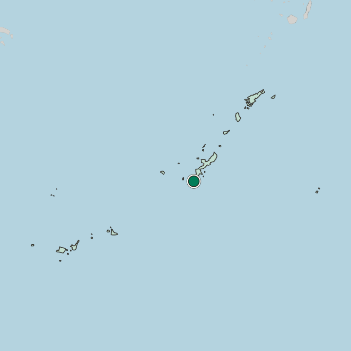 Map showing Itoman — In Okinawa