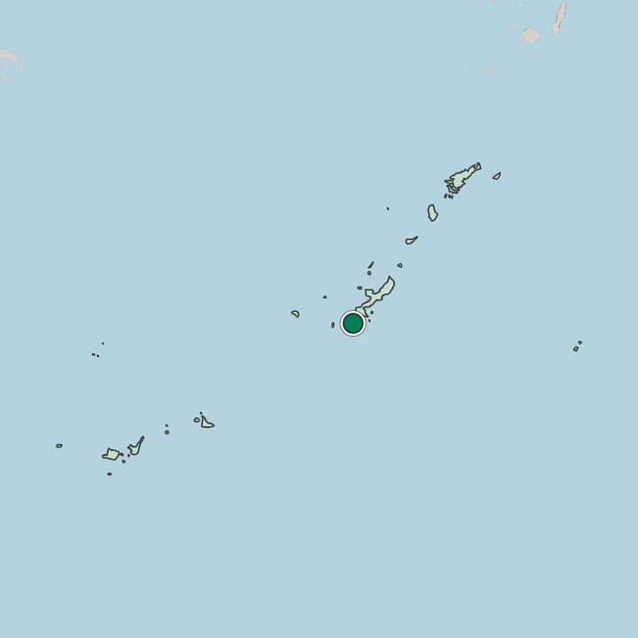 Map showing Tomari — In Okinawa