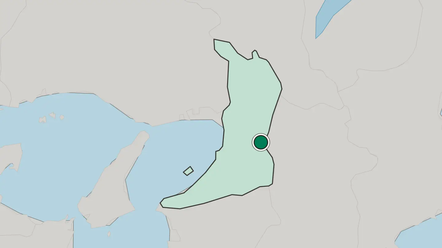 Map of Habikino in Japan