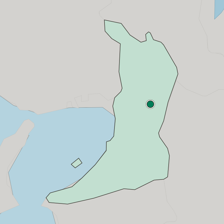 Map showing Higashiosaka — In Ōsaka-fu