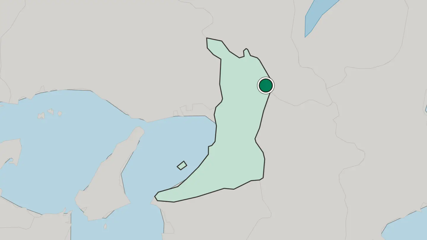 Map of Katano in Japan