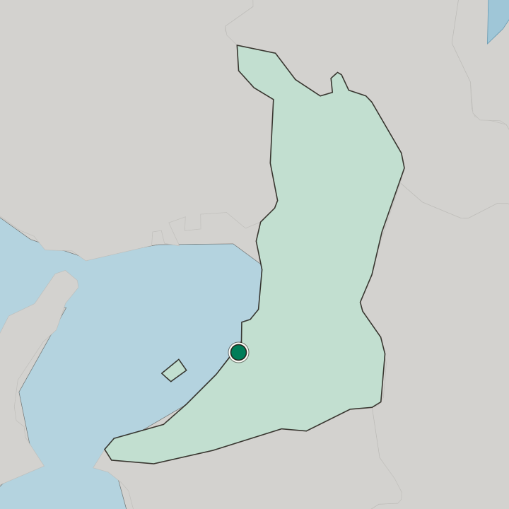 Map showing Kishiwada — In Ōsaka-fu