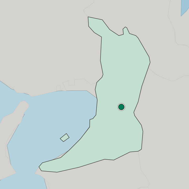 Map showing Matsubara — In Ōsaka-fu