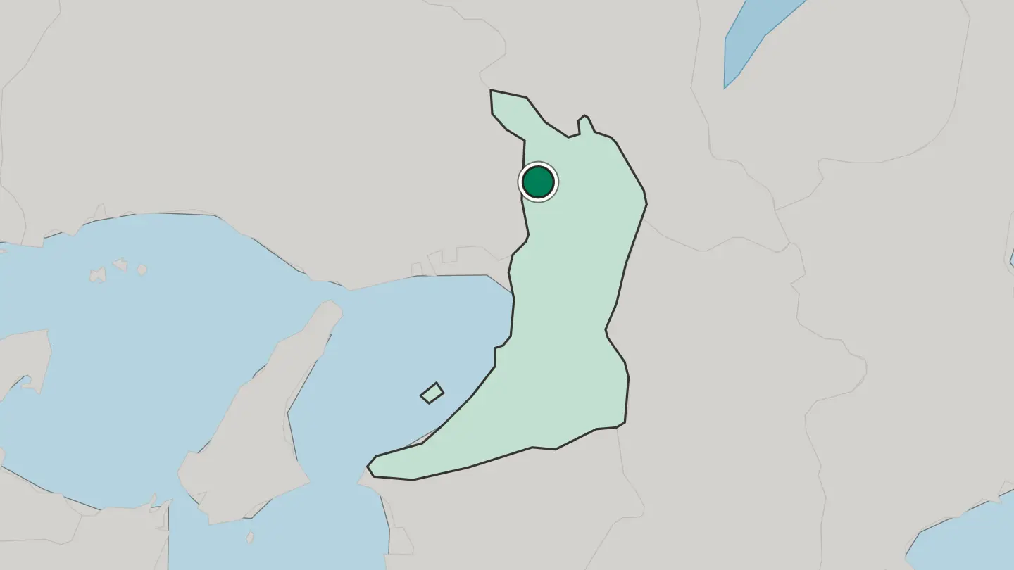 Map of Minoh in Japan