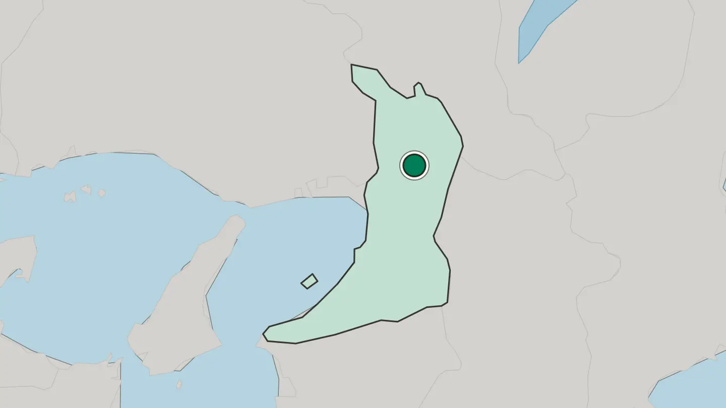Map of Moriguchi in Japan
