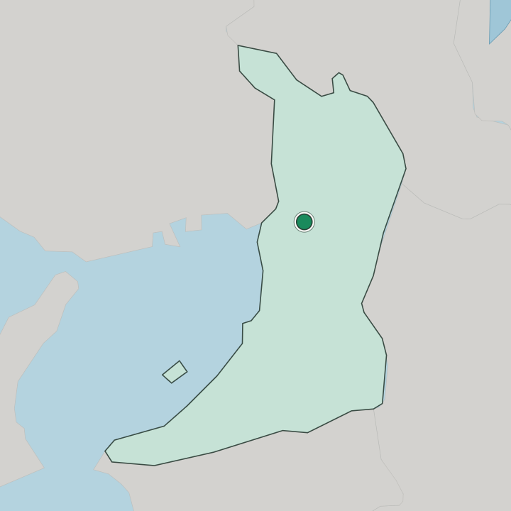 Map showing Osaka — In Ōsaka-fu