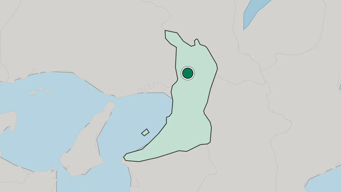 Map of Suita in Japan