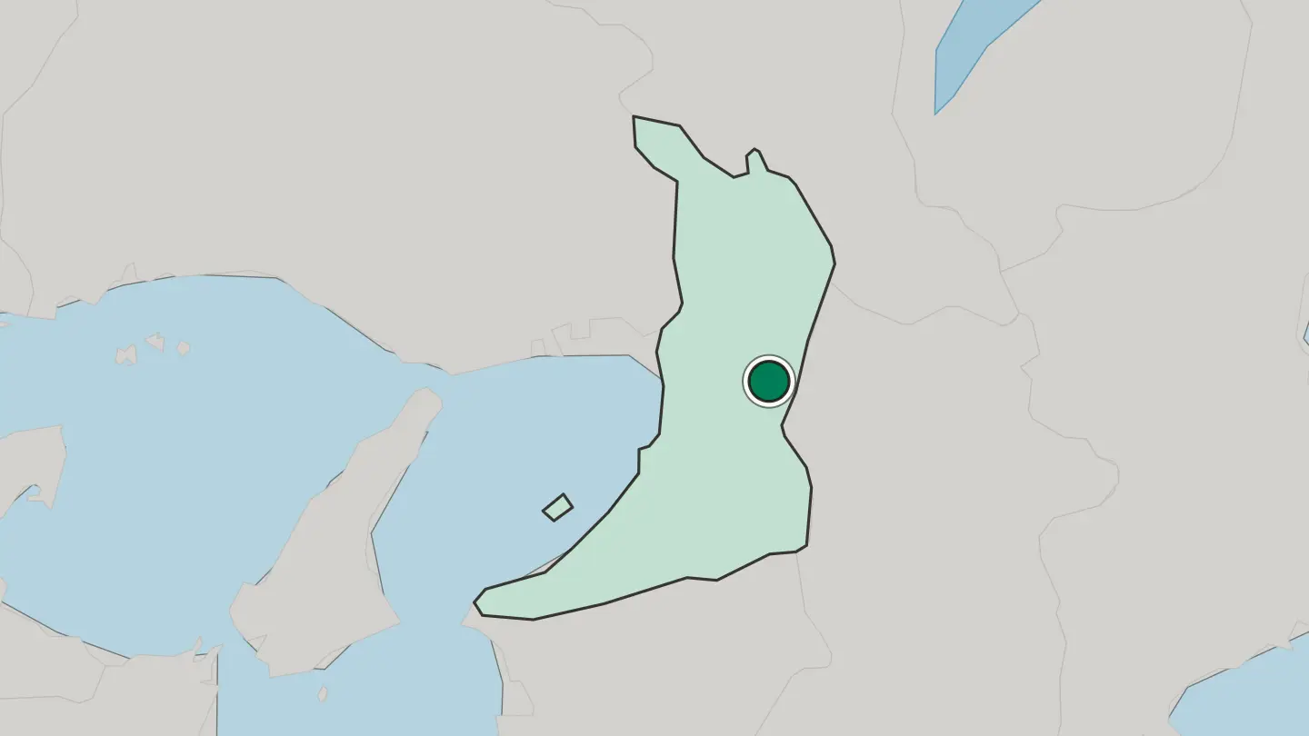 Map of Yao in Japan