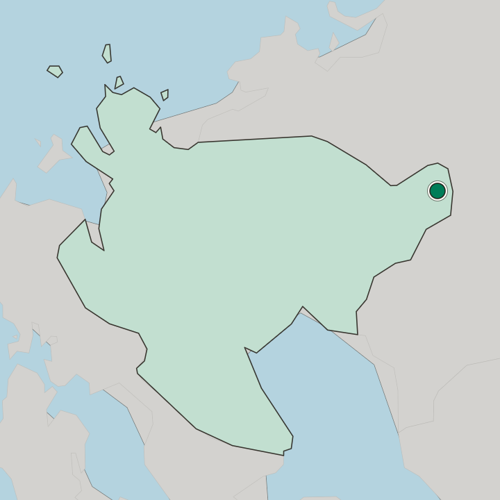 Map showing Tosu — In Saga-ken