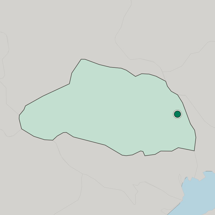 Map showing Kasukabe — In Saitama-ken