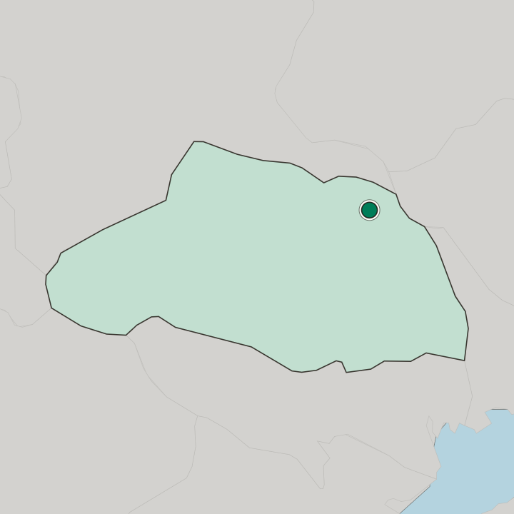 Map showing Kazo — In Saitama-ken