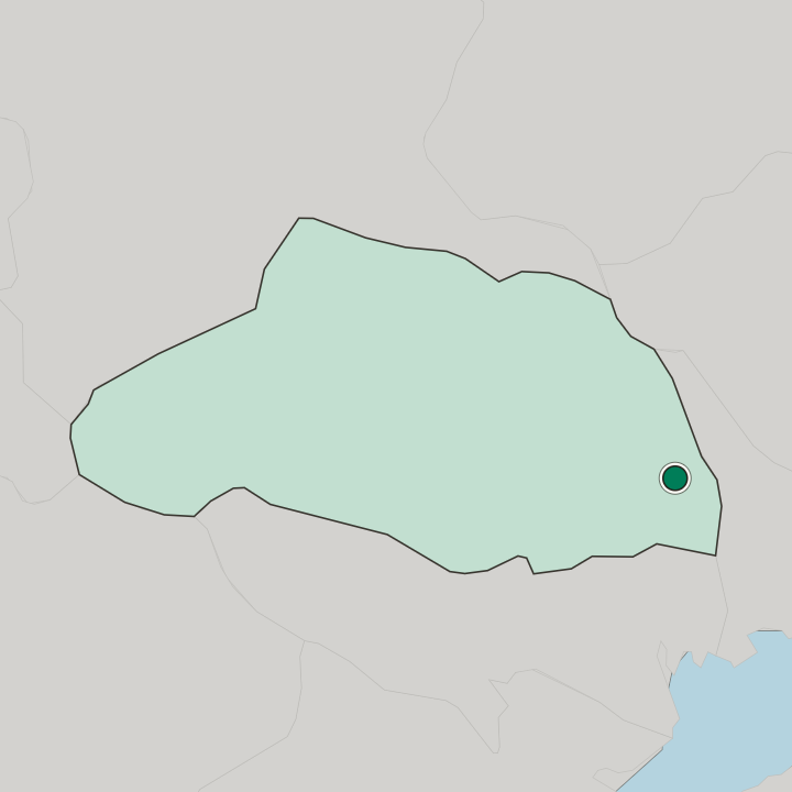 Map showing Koshigaya — In Saitama-ken