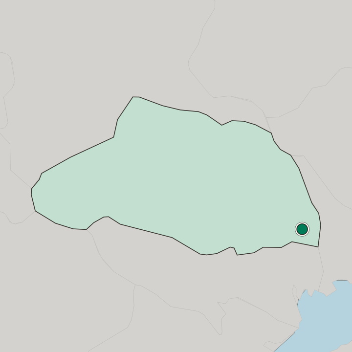 Map showing Sōka — In Saitama-ken