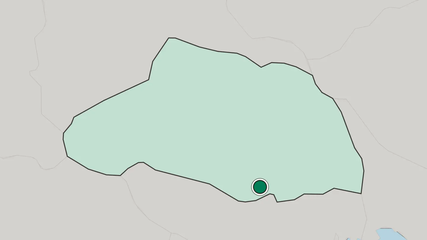 Map of Tokorozawa in Japan