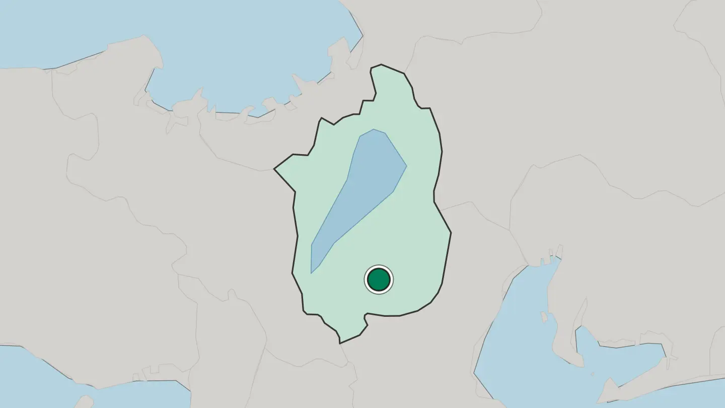 Map of Kōka in Japan
