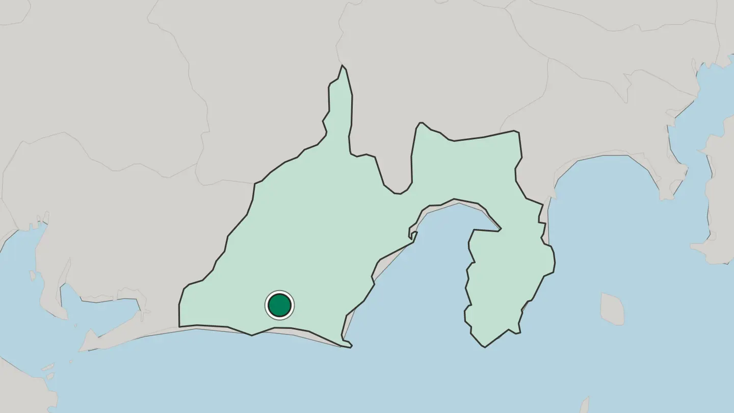 Map of Fukuroi in Japan