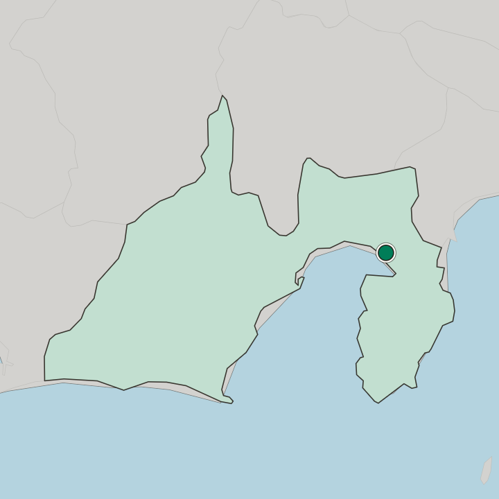 Map showing Numazu — In Shizuoka