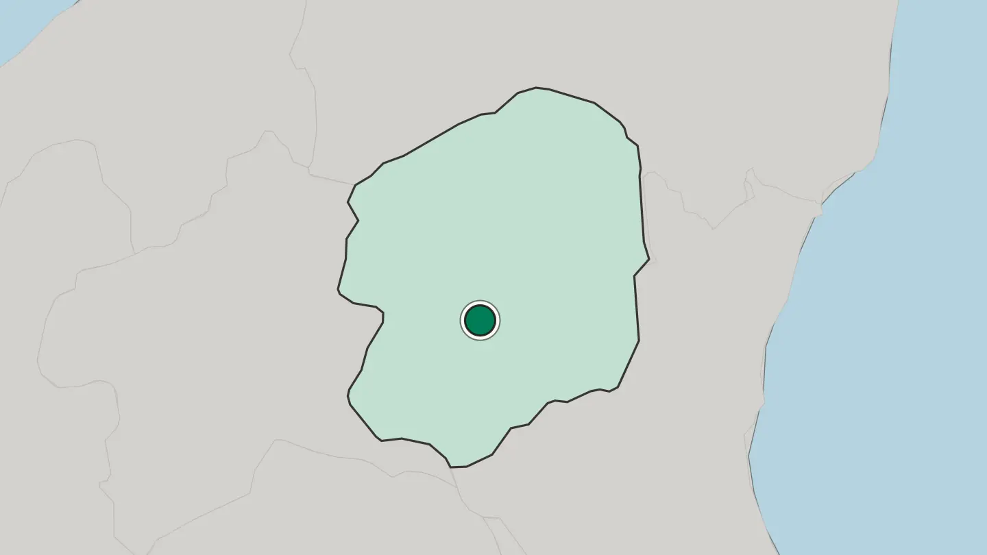Map of Kanuma in Japan