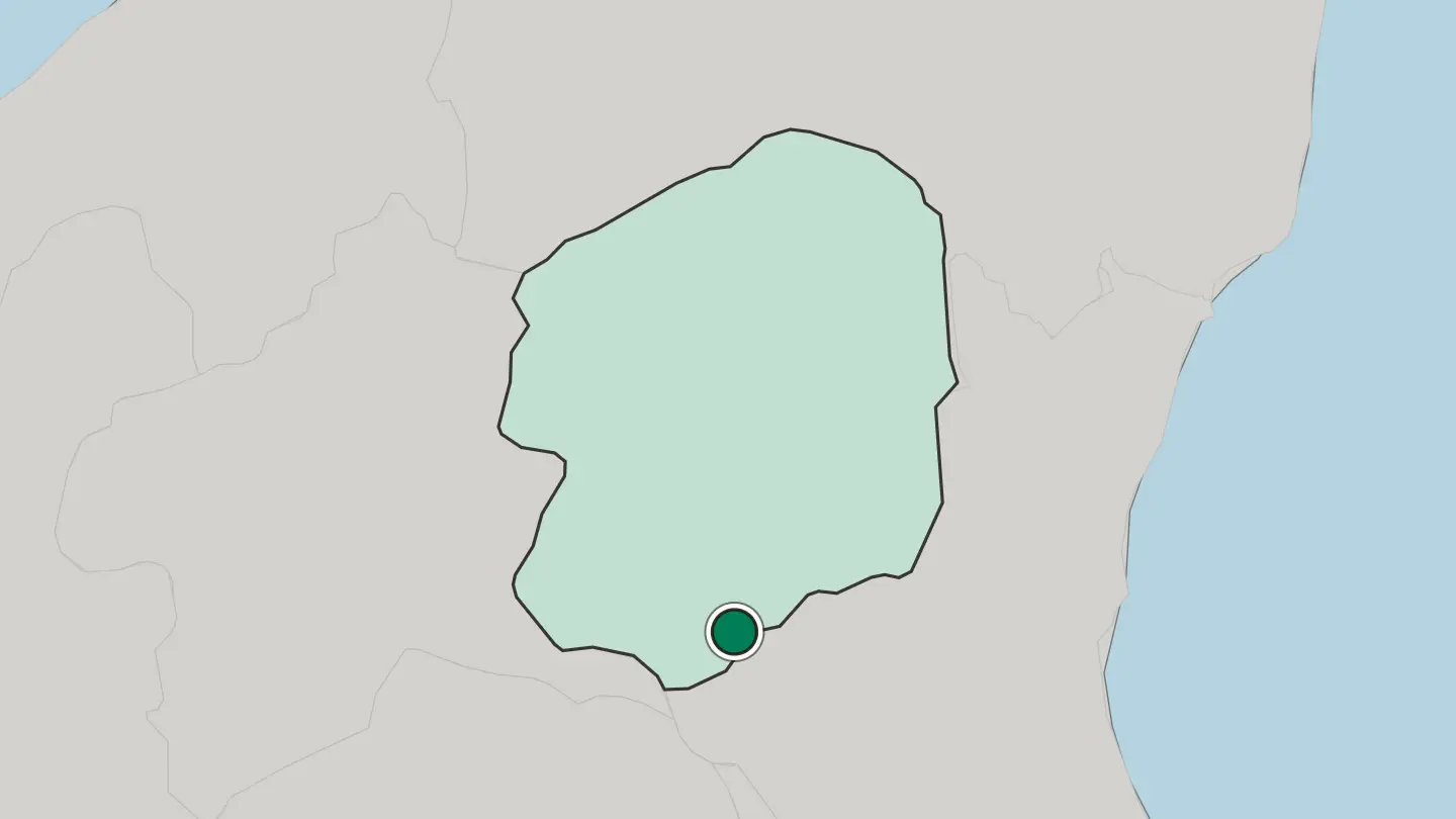 Map of Oyama in Japan