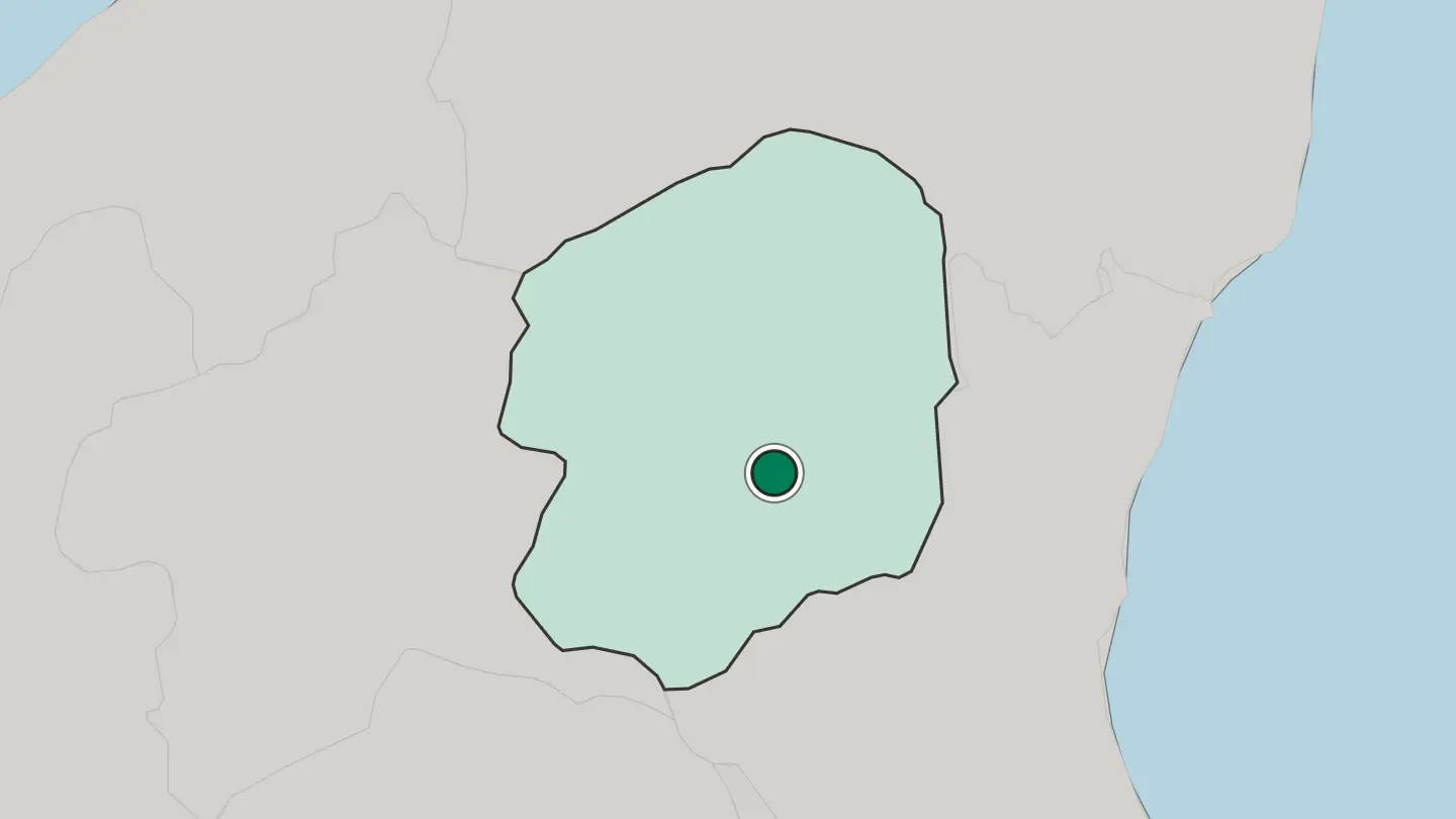 Map of Utsunomiya in Japan