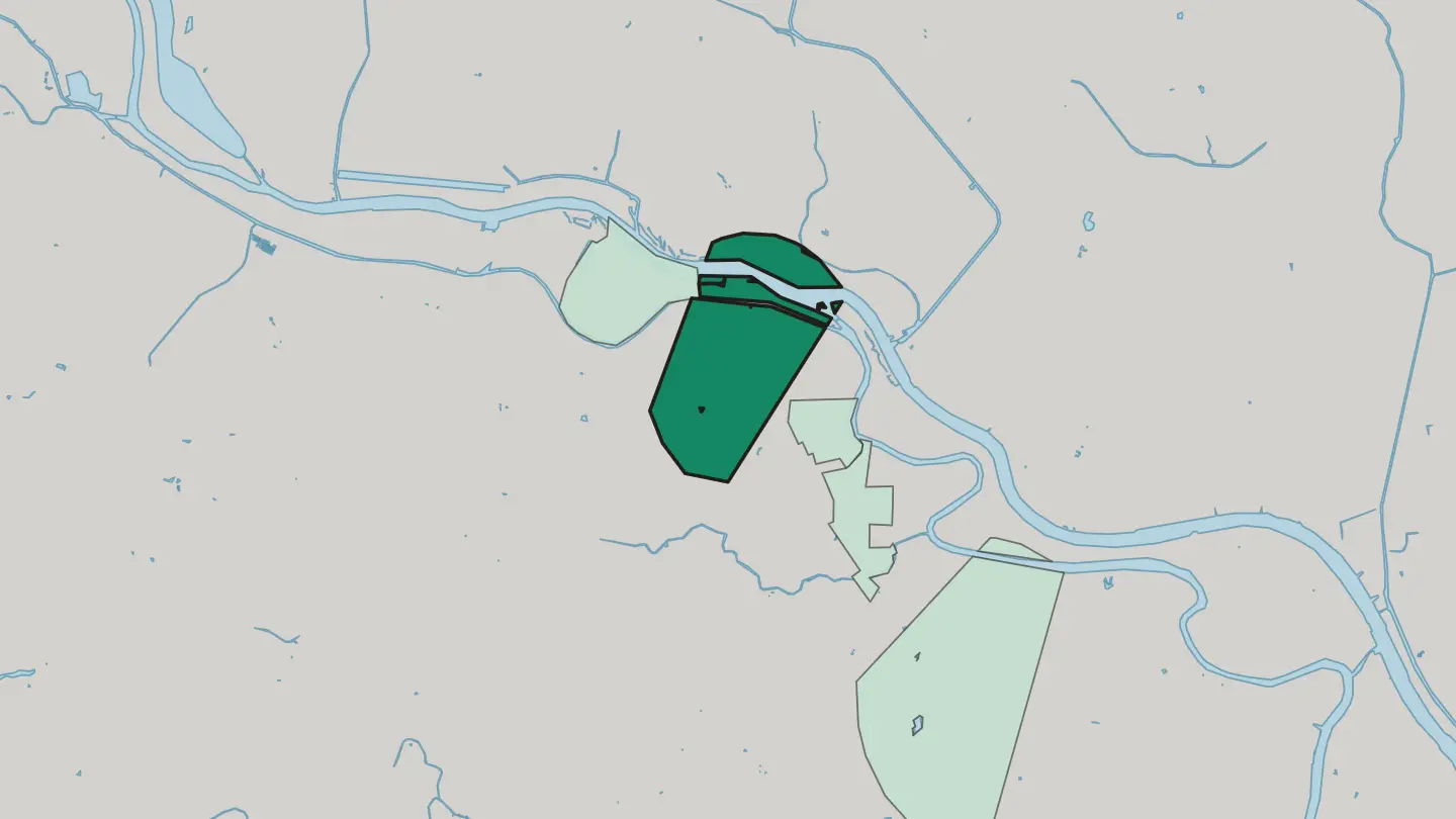 Map of Akabane in Kita