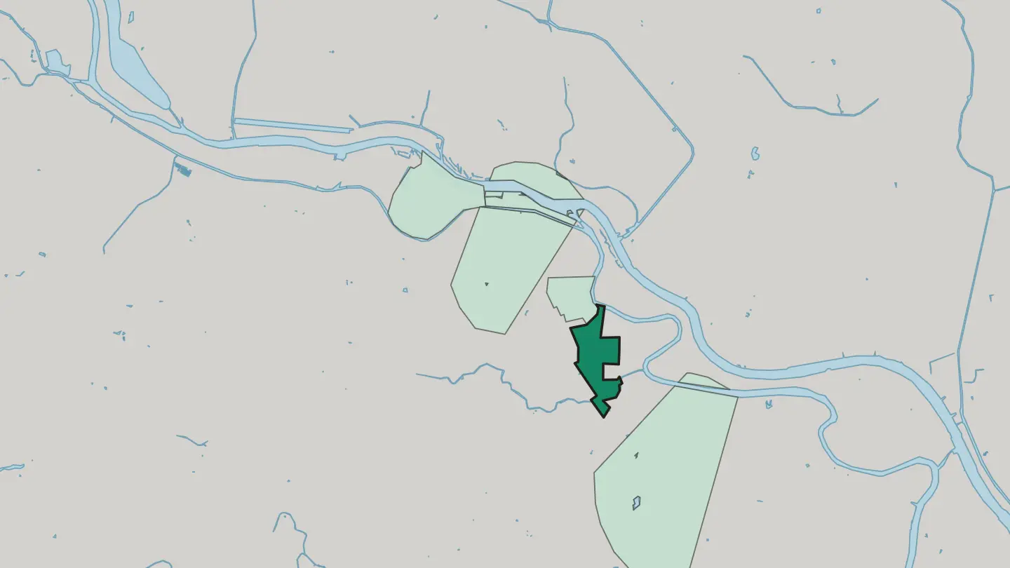 Map of Ōji in Kita