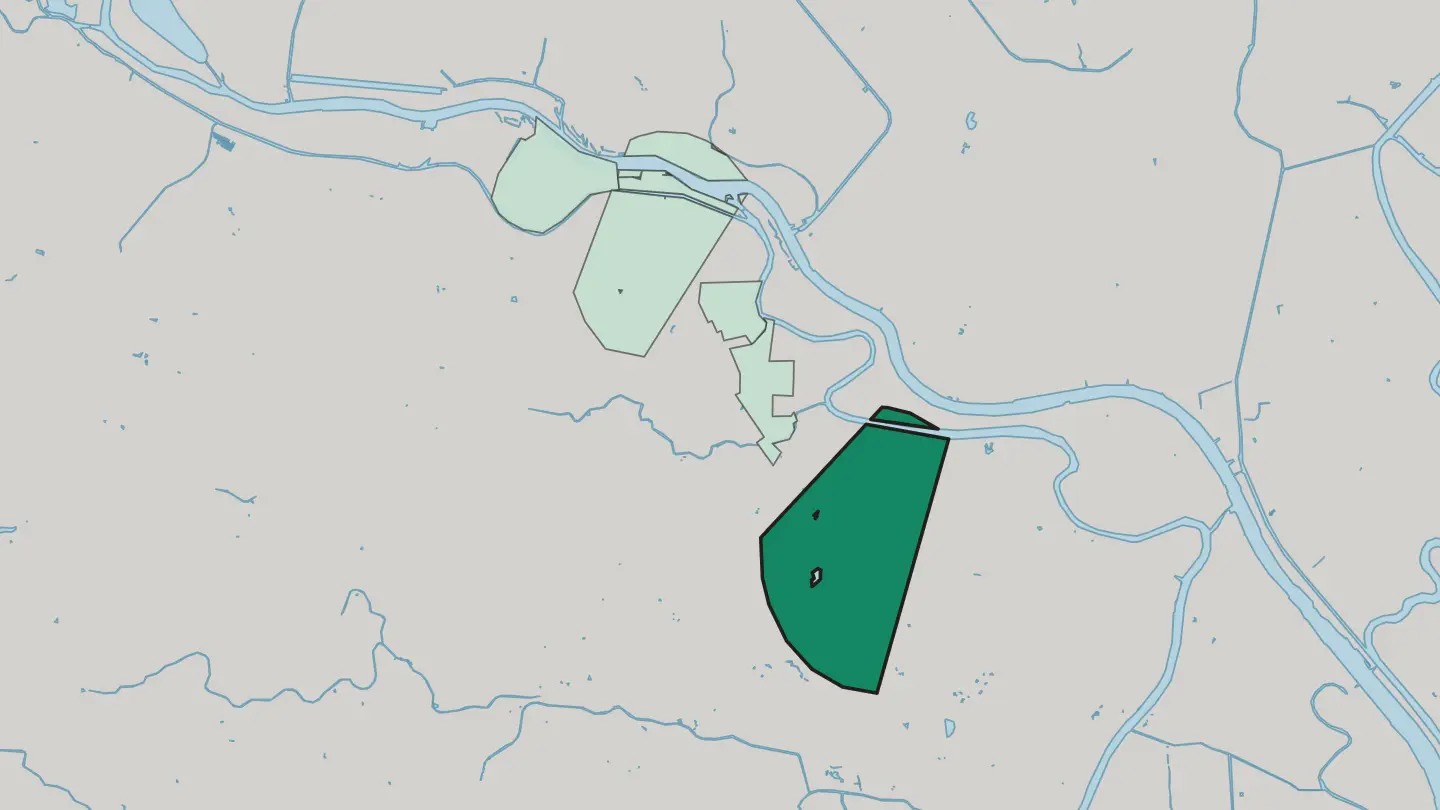 Map of Tabata in Kita