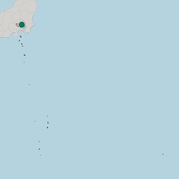 Map showing Kiyose — In Tokyo Prefecture
