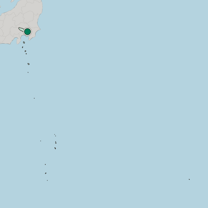 Map showing Ōta — In Tokyo Prefecture