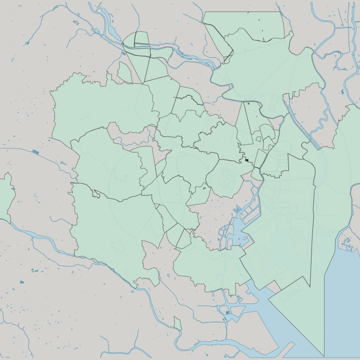 Map showing Akihabara — In Tokyo