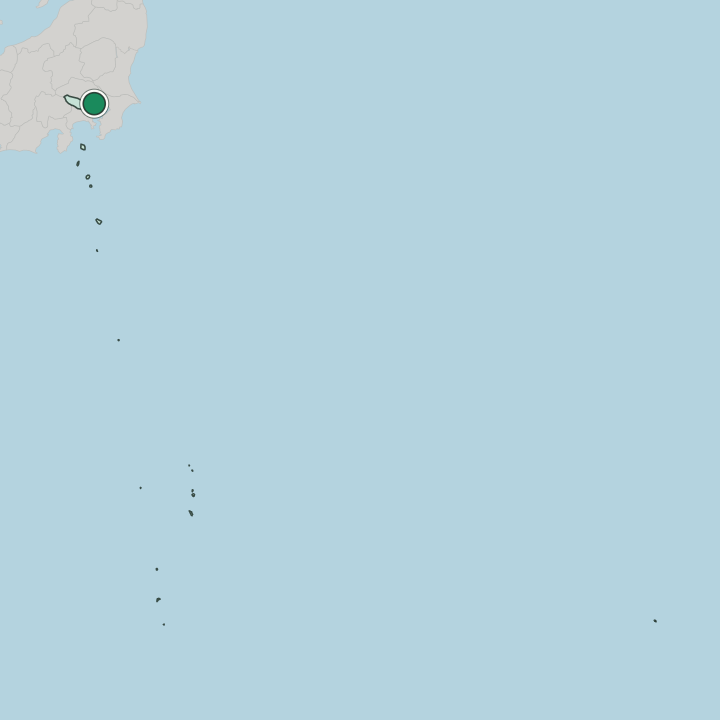 Map showing Tokyo — In Tokyo Prefecture